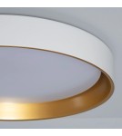 Abruzzo Plafon LED 21W Okrągły Biało Złoty 45cm 3 Barwy Świecenia CCT Roma ABR-PLR-Z-20W-CCT
