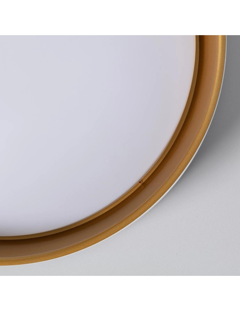 Ceiling lamps - Abruzzo LED Plafond 21W Round White Gold 45cm 3 Colors of Light CCT Roma ABR-PLR-Z-20W-CCT - product kolory-swiatla.pl 8