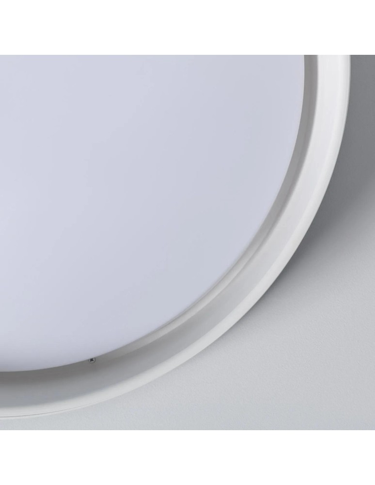 Abruzzo Plafon LED 21W Okrągły Biały 45cm 3 Barwy Świecenia CCT Roma ABR-PLR-B-20W-CCT