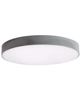 Abruzzo Plafon Łazienkowy LED 19W Okrągły Szary 18cm Ściemnialny Uno ABR-PLOU-18-IP-S-NW