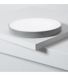 Abruzzo Plafon Łazienkowy LED 19W Okrągły Szary 18cm Ściemnialny Uno ABR-PLOU-18-IP-S-NW Abruzzo Plafon Łazienkowy LED 19W Okrągły Szary 18cm Ściemnialny Uno ABR-PLOU-18-IP-S-NW