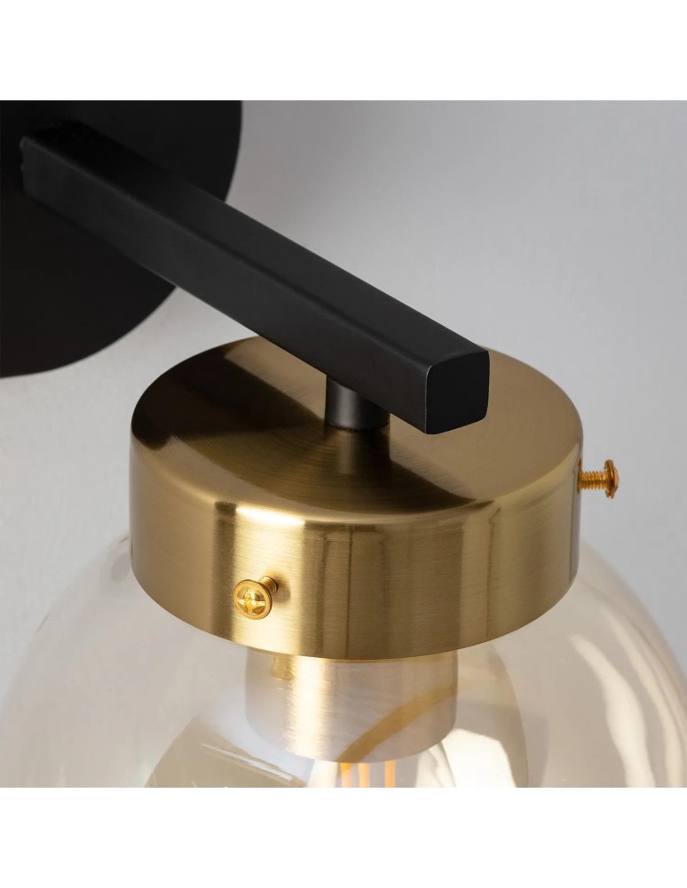 Wall lamps - Abruzzo Wall lamp Glass sphere Clasico E27 ABR-KRK-C-E27 - product kolory-swiatla.pl 7