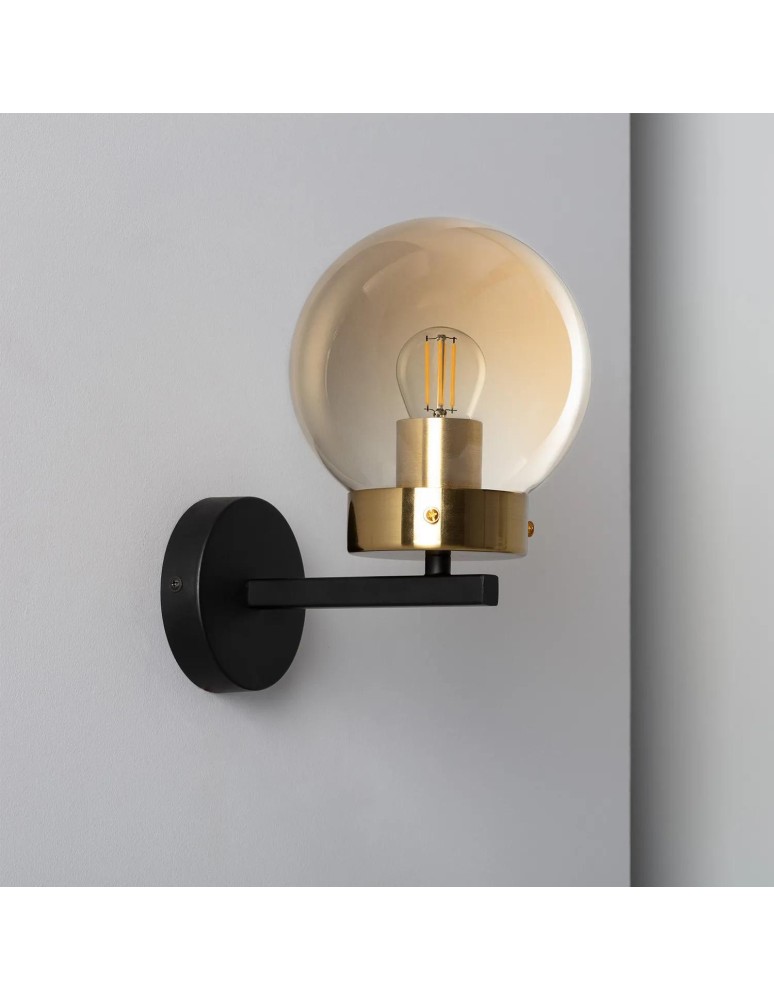 Wall lamps - Abruzzo Wall lamp Glass sphere Clasico E27 ABR-KRK-C-E27 - product kolory-swiatla.pl 9