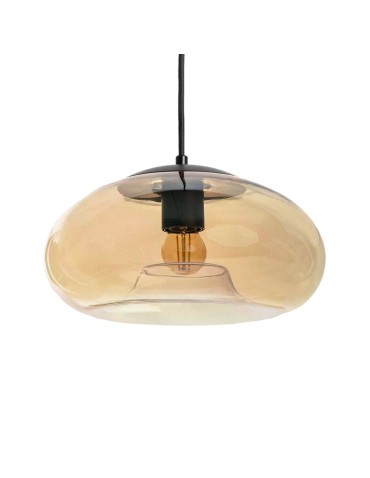 Abruzzo Honey Glass Pendant Lamp 28cm E27 Coco ABR-LWCM-E27