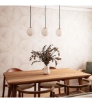 Pendant lamps - Abruzzo Parma glass pendant lamp milky spheres ABR-LWPP-3XE27 - product 4
