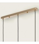 Abruzzo Lampa Wisząca szklana mleczne kule Parma ABR-LWPP-3XE27