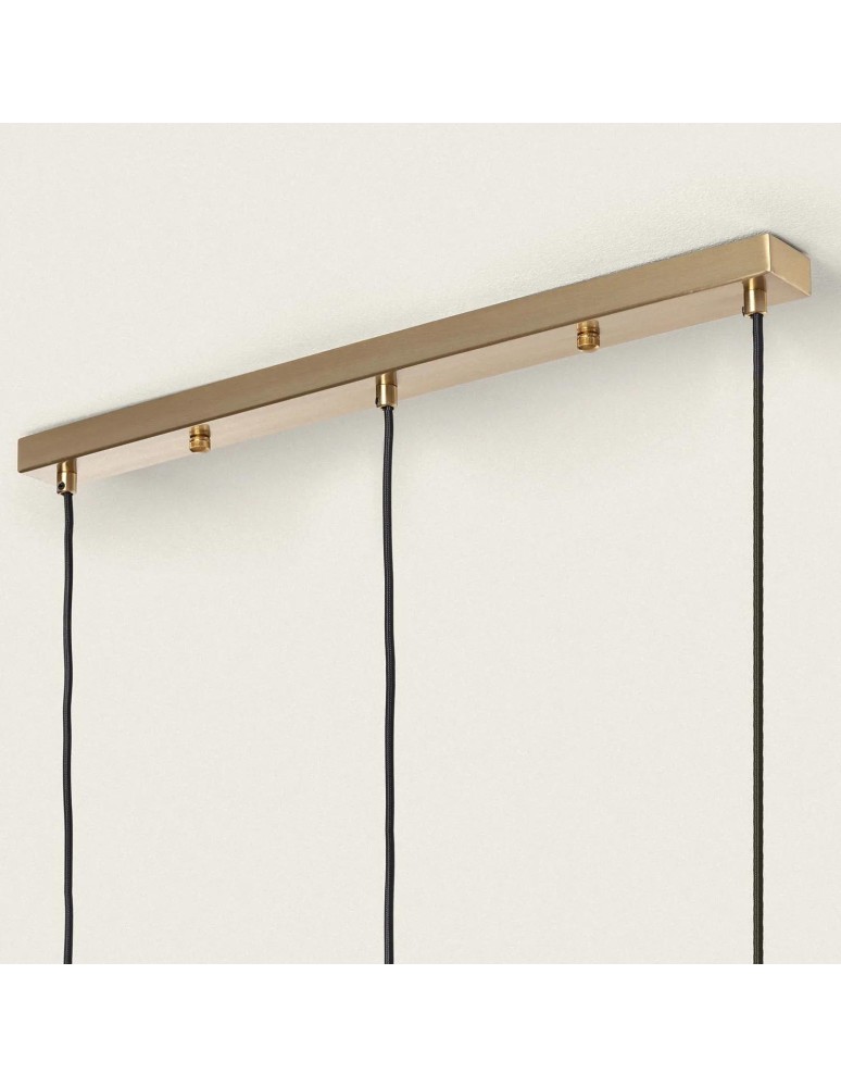 Pendant lamps - Abruzzo Parma glass pendant lamp milky spheres ABR-LWPP-3XE27 - product kolory-swiatla.pl 6