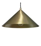 Abruzzo Lampa Wisząca Złoty Stożek Horte E27 ABR-LWHZ-E27