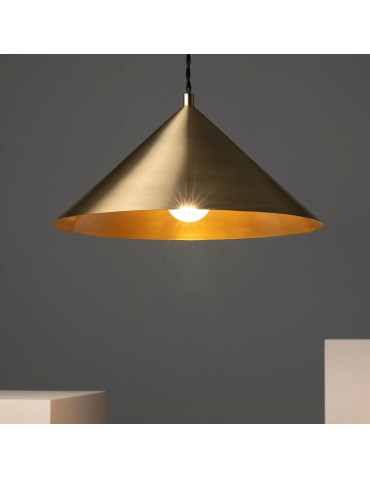 Abruzzo Horte E27 Gold Cone Pendant Lamp ABR-LWHZ-E27 - product 2