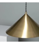 Abruzzo Lampa Wisząca Złoty Stożek Horte E27 ABR-LWHZ-E27