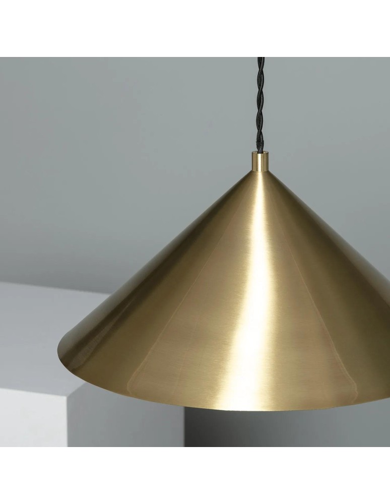 Pendant lamps - Abruzzo Horte E27 Gold Cone Pendant Lamp ABR-LWHZ-E27 - product kolory-swiatla.pl 3