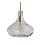 Abruzzo Lampa Wisząca Szklana Klasyczna Pico E27 ABR-LWS