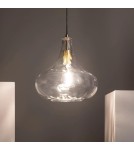 Abruzzo Lampa Wisząca Szklana Klasyczna Pico E27 ABR-LWS