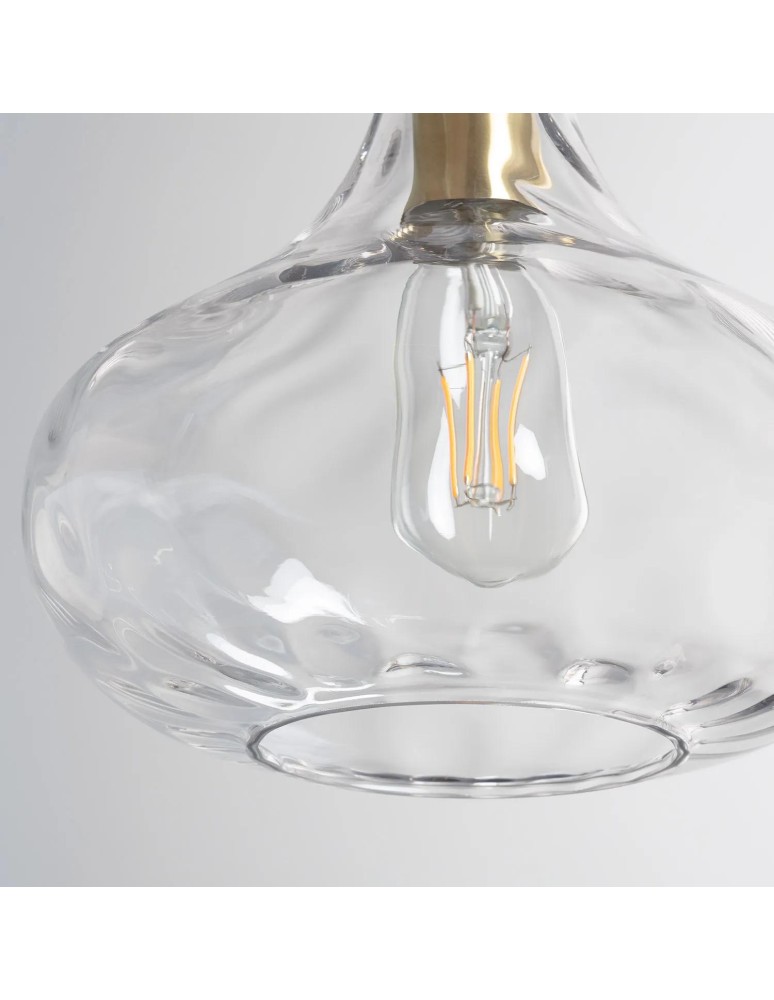 Pendant lamps - Abruzzo Classic Pico E27 Glass Pendant Lamp ABR-LWS - product kolory-swiatla.pl 7