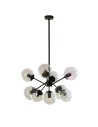View Abruzzo Glass Spheres Pendant Lamp Siera ABR-LWS8-8XE27