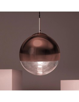 Abruzzo Lampa Wisząca Szklana Kula mosiąd Arteo ABR-LWA-E27 - produkt 2