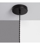 Abruzzo Lampa Wisząca Szklana Kula mosiąd Arteo ABR-LWA-E27