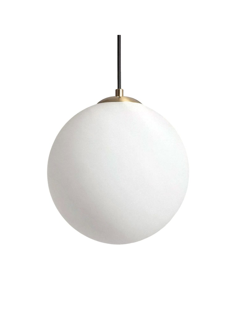 Pendant lamps - Abruzzo Gold Glass Ball Lazzur Pendant Lamp ABR-LWL-E27 - product kolory-swiatla.pl 1