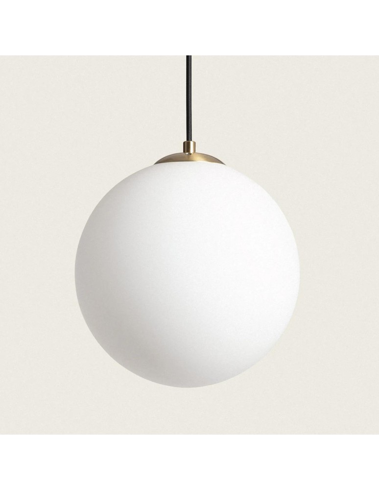 Pendant lamps - Abruzzo Gold Glass Ball Lazzur Pendant Lamp ABR-LWL-E27 - product kolory-swiatla.pl 2