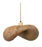 Pendant lamps - Abruzzo Bamboo Hat Pendant Lamp 60cm Boho Ponti E27 ABR-LWPP1-E27. - product 1