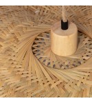 Pendant lamps - Abruzzo Bamboo Hat Pendant Lamp 60cm Boho Ponti E27 ABR-LWPP1-E27. - product 7