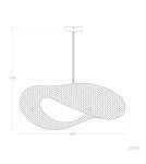 Pendant lamps - Abruzzo Bamboo Hat Pendant Lamp 60cm Boho Ponti E27 ABR-LWPP1-E27. - product 10