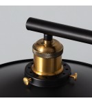 Pendant lamps - Abruzzo Retro Black 90cm Monte 3xE27 Pendant Lamp ABR-LWR-3XE27 - product 4