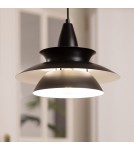 Abruzzo Lampa Wisząca czarna Luppo E27 ABR-LWBL-E27