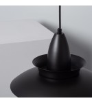 Abruzzo Lampa Wisząca czarna Luppo E27 ABR-LWBL-E27