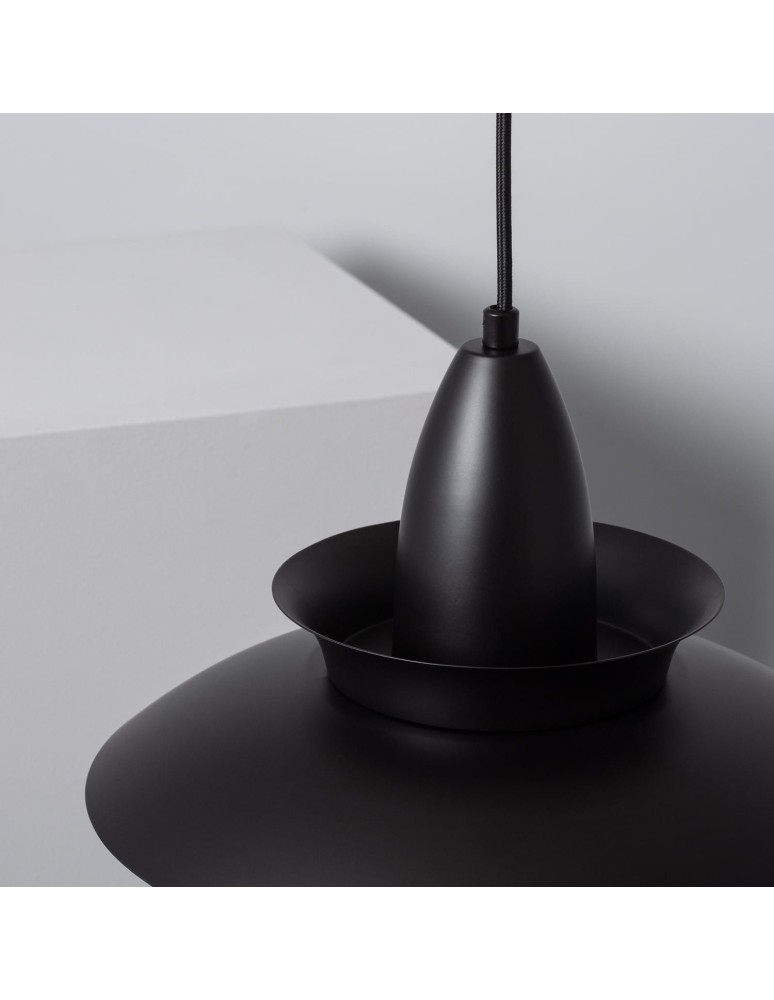 Pendant lamps - Abruzzo Pendant Lamp black Luppo E27 ABR-LWBL-E27 - product kolory-swiatla.pl 4