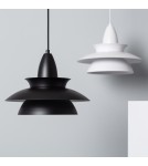 Pendant lamps - Abruzzo Pendant Lamp black Luppo E27 ABR-LWBL-E27 - product 7