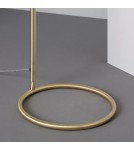 Floor lamps - Abruzzo Gold Milk Glass Ball Floor Lamp 165cm Home E27 ABR-LSHH-E27 - product 6