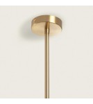 Pendant lamps - Abruzzo Chandelier Gold Pendant Lamp Glass Balls 125cm Gambino 10xE27 ABR-ZWZL-10XE27 - product 5