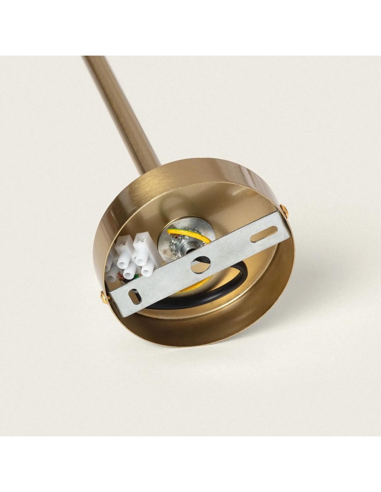 Pendant lamps - Abruzzo Chandelier Gold Pendant Lamp Glass Balls 125cm Gambino 10xE27 ABR-ZWZL-10XE27 - product kolory-swiatla.pl 6