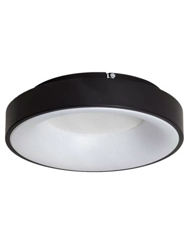 Abruzzo Plafon LED CCT Czarny okrągły 25W 40cm 3000-5700k Giovani ABR-PLOGC-25W