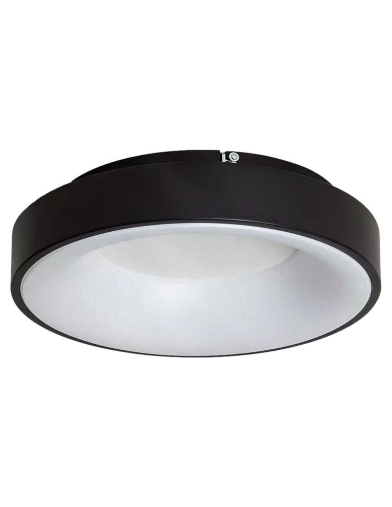 Ceiling lamps - Abruzzo LED CCT Plafond Black round 25W 40cm 3000-5700k Giovani ABR-PLOGC-25W - product kolory-swiatla.pl 1