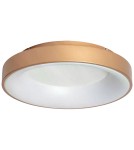 Abruzzo Plafon LED CCT Złoty okrągły 25W 50cm 3000-5700k Giovani ABR-PLOGZ-40W