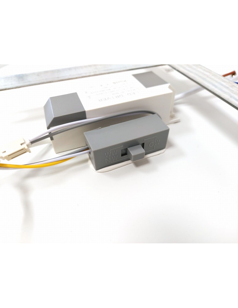 Abruzzo Plafon LED CCT Biały okrągły 25W 50cm 3000-5700k Giovani ABR-PLOGB-40W