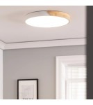 Abruzzo Plafon LED CCT Biały okrągły 36W 50cm 3000-5700k Lagio ABR-PLOL-B-40W