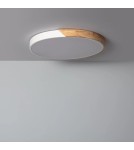 Abruzzo Plafon LED CCT Biały okrągły 36W 50cm 3000-5700k Lagio ABR-PLOL-B-40W