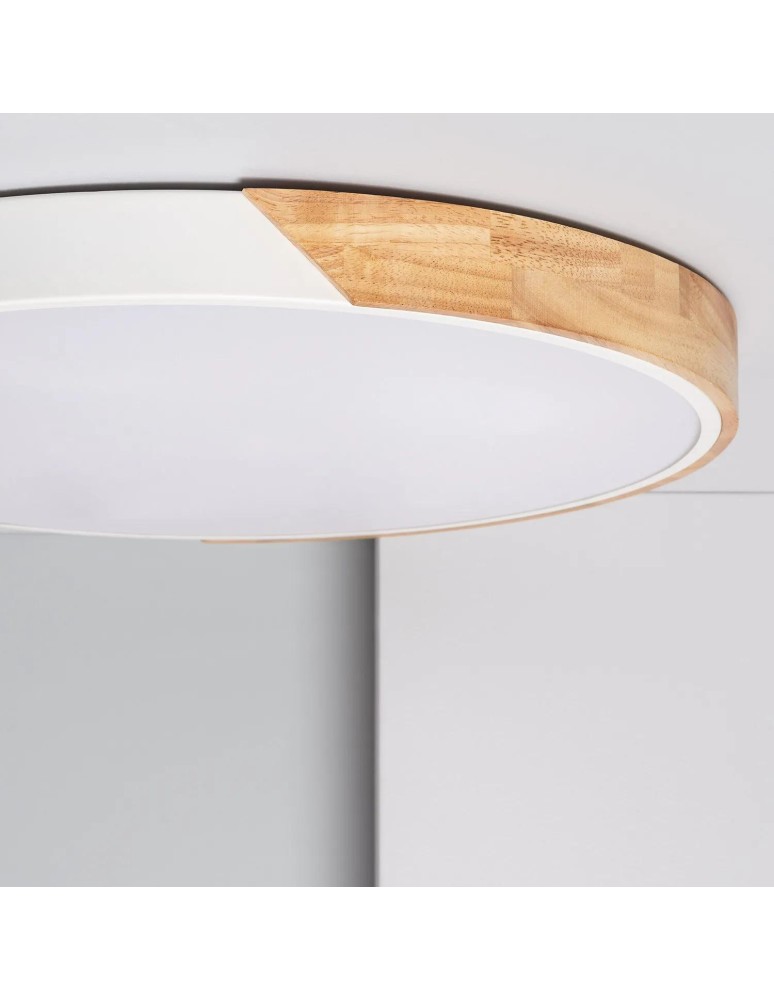 Abruzzo Plafon LED CCT Biały okrągły 36W 50cm 3000-5700k Lagio ABR-PLOL-B-40W