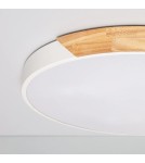 Abruzzo Plafon LED CCT Biały okrągły 36W 50cm 3000-5700k Lagio ABR-PLOL-B-40W