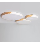 Abruzzo Plafon LED CCT Biały okrągły 36W 50cm 3000-5700k Lagio ABR-PLOL-B-40W