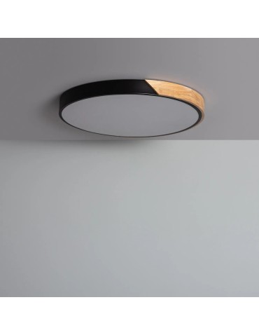 Abruzzo Plafon LED CCT Czarny okrągły 36W 50cm 3000-5700k Lagio ABR-PLOG-C-40W - produkt 2