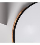 Ceiling lamps - Abruzzo CCT LED Plafond Black Round 36W 50cm 3000-5700k Lagio ABR-PLOG-C-40W - product 3