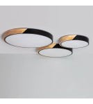 Ceiling lamps - Abruzzo CCT LED Plafond Black Round 36W 50cm 3000-5700k Lagio ABR-PLOG-C-40W - product 6