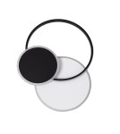 Ceiling lamps - Abruzzo Modern LED Plafond 27W Black/White Wheel 3000K Pirlo ABR-PL0X-27W-NW - product 1