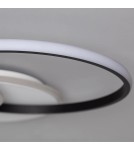 Ceiling lamps - Abruzzo Modern LED Plafond 27W Black/White Wheel 3000K Pirlo ABR-PL0X-27W-NW - product 5