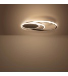 Ceiling lamps - Abruzzo Modern LED Plafond 27W Black/White Wheel 3000K Pirlo ABR-PL0X-27W-NW - product 6