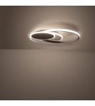 Ceiling lamps - Abruzzo Modern LED Plafond 27W Black/White Wheel 3000K Pirlo ABR-PL0X-27W-NW - product 7